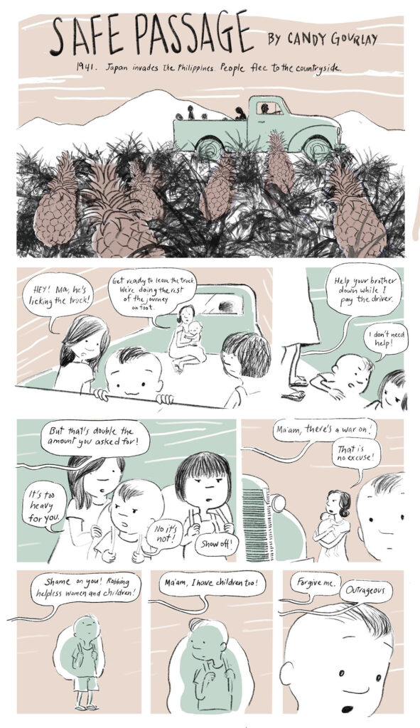 Graphic short story: Safe Passage